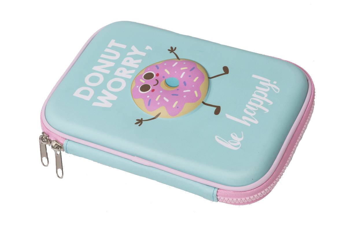 DONUT HARDSHELL PENCIL CASE (PC-7899)